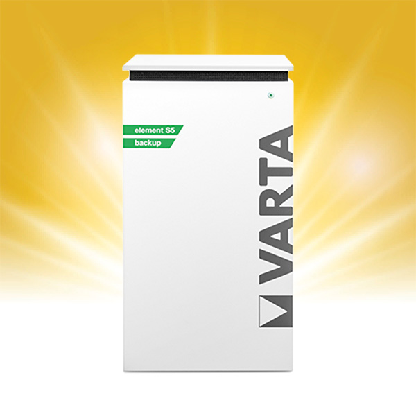VARTA Stromspeicher für Solaranlage
