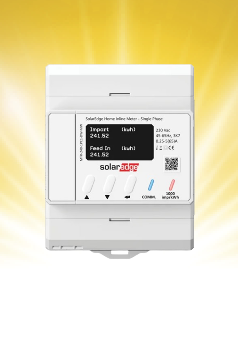 SolarEdge INLINE ENERGY METER MTR-240-3PC1-D-A-MW